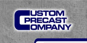 cascade custom pre-cast logo