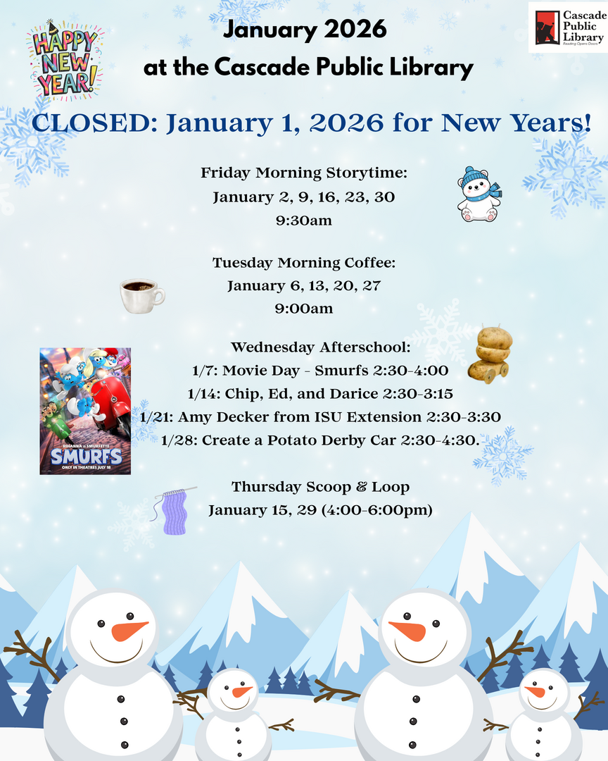 January 2026 Programs